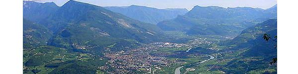 itinerario a piedi Trentino