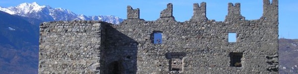 la valtellina e il castello grumello