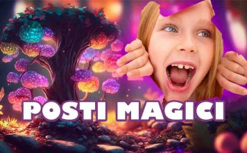 Luoghi magici dove vivono fate folletti portare bambini