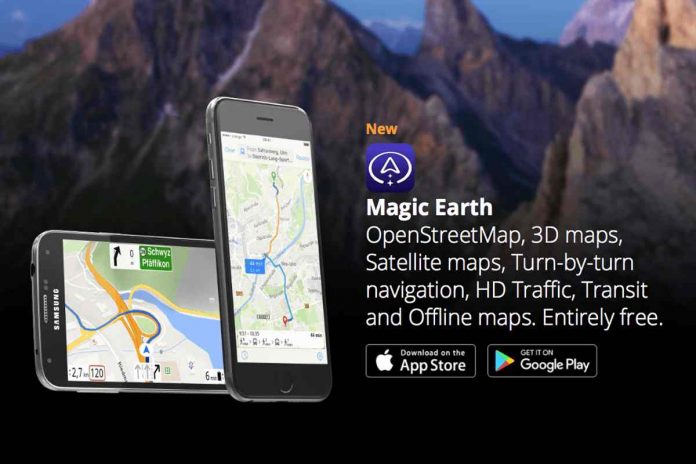 Magic Earth supera Google Maps