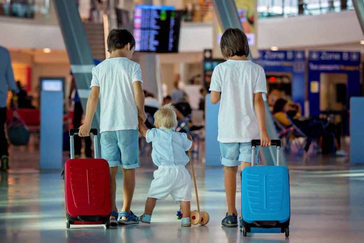 andare in vacanza all'estero con bambini