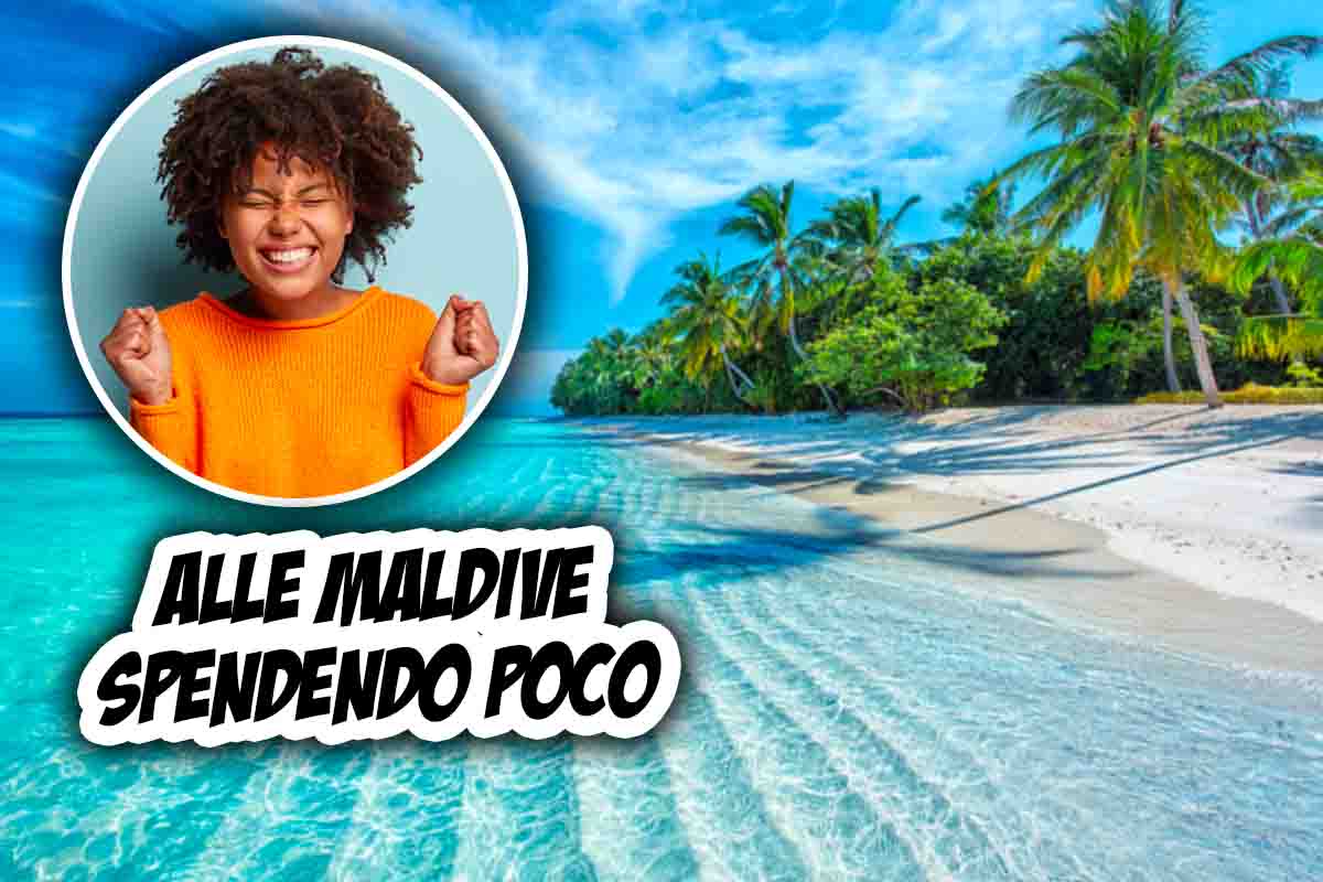 come spendere poco alle maldive