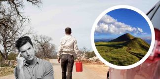 Restare senza benzina in montagna