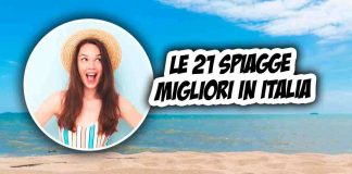 21 località spiagge Cinque Vele