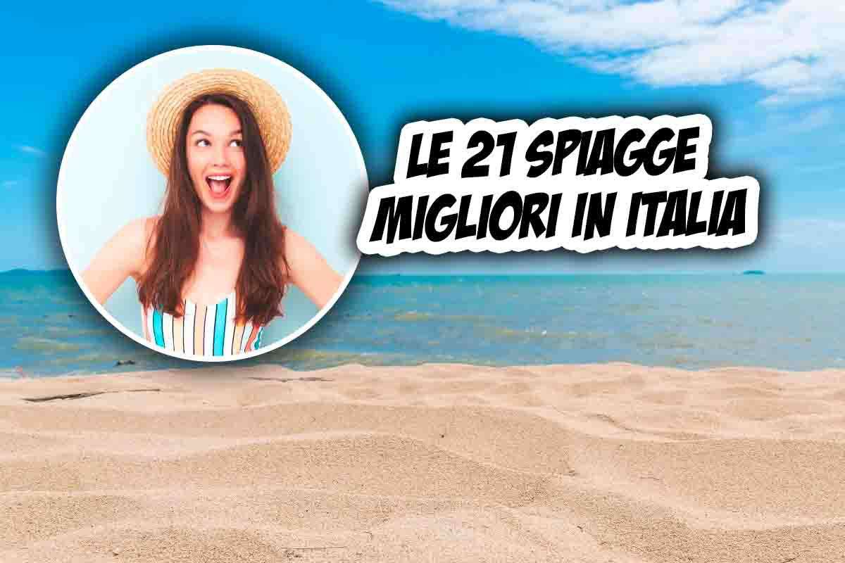 21 località spiagge Cinque Vele