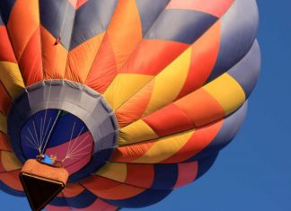 Romantico giro in mongolfiera gratis