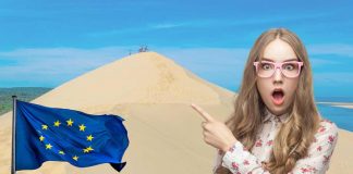 duna di sabbia altissima in europa
