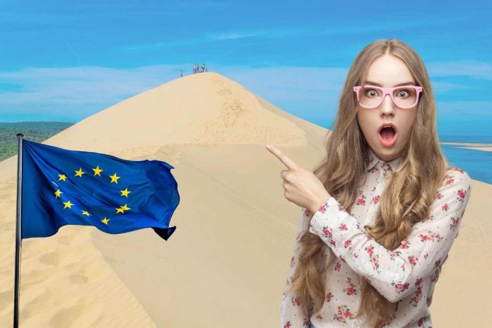 duna di sabbia altissima in europa